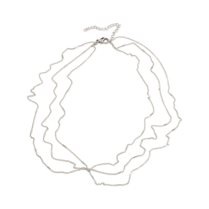 Mika - Multi Chain Necklace i rustfrit stål