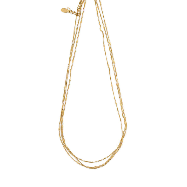Mika - Multi Chain Necklace i rustfrit stål