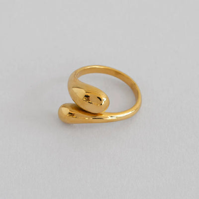 Clara - Blød formet organisk ring