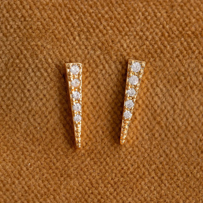 Eliza - Spike Crystal ørestikker