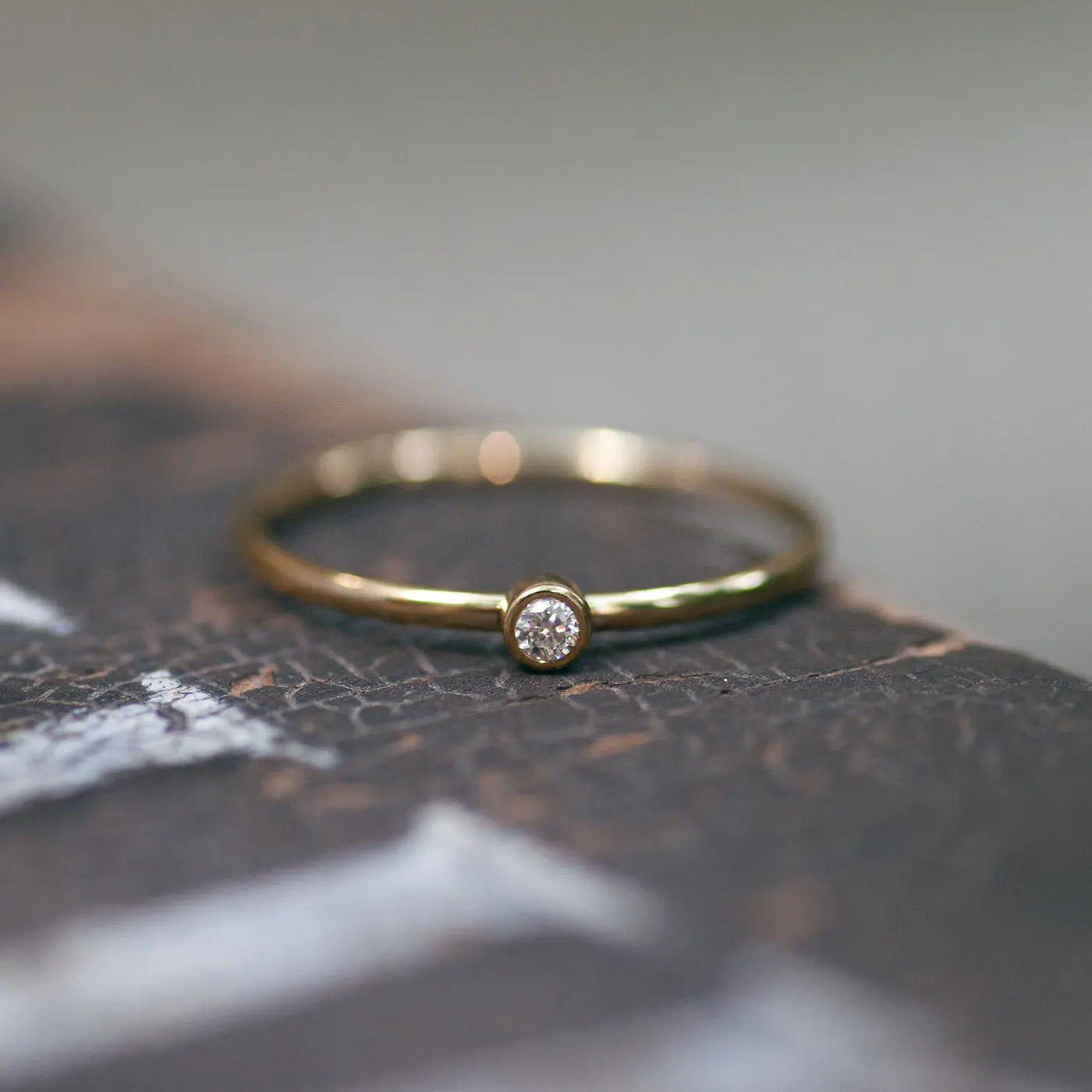 Chakra Krystal Ring Rustfrit Stål