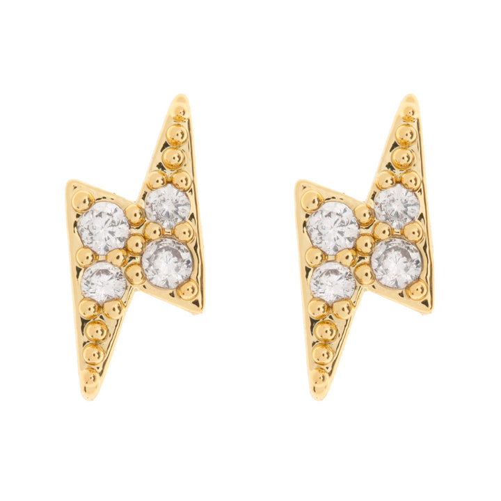 Joey - Crystal Lightning Stud Ørering