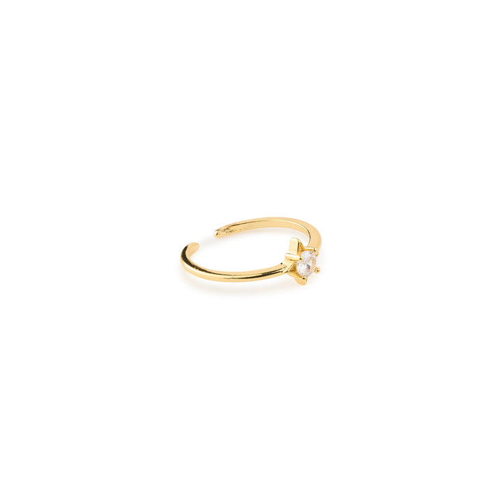 Indy - Star Crystal Ring Justerbar
