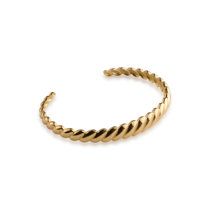 Isabel - Croissant Bangle Armbånd i Rustfrit Stål