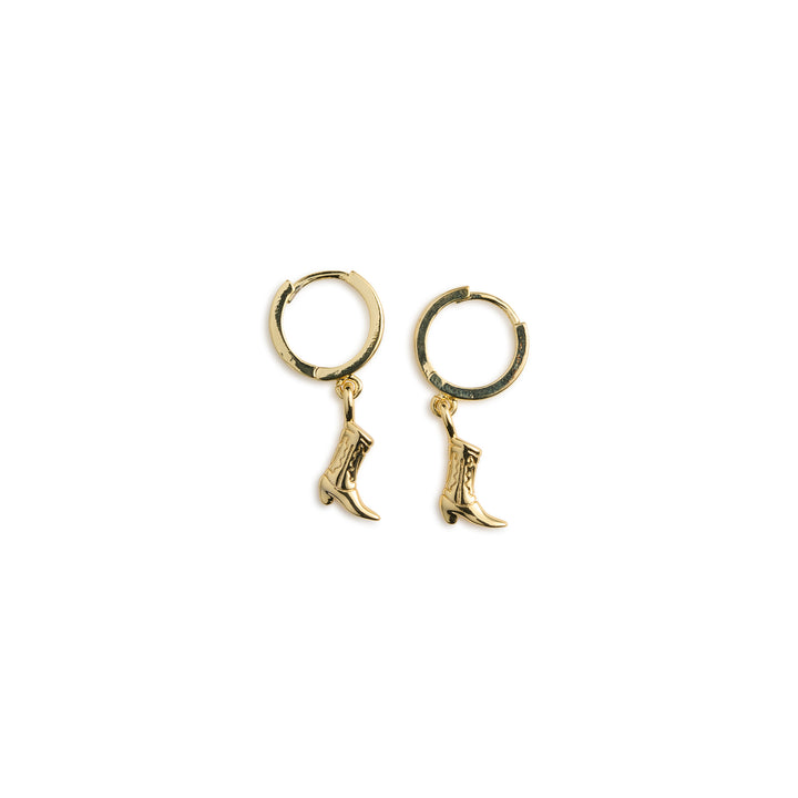 Wendy - Cowboy Boot Hoop Earrings