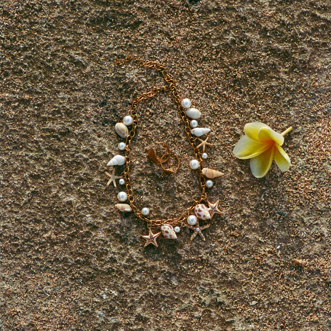 Penny - Seashell Ring Adjustable Stainless Steel