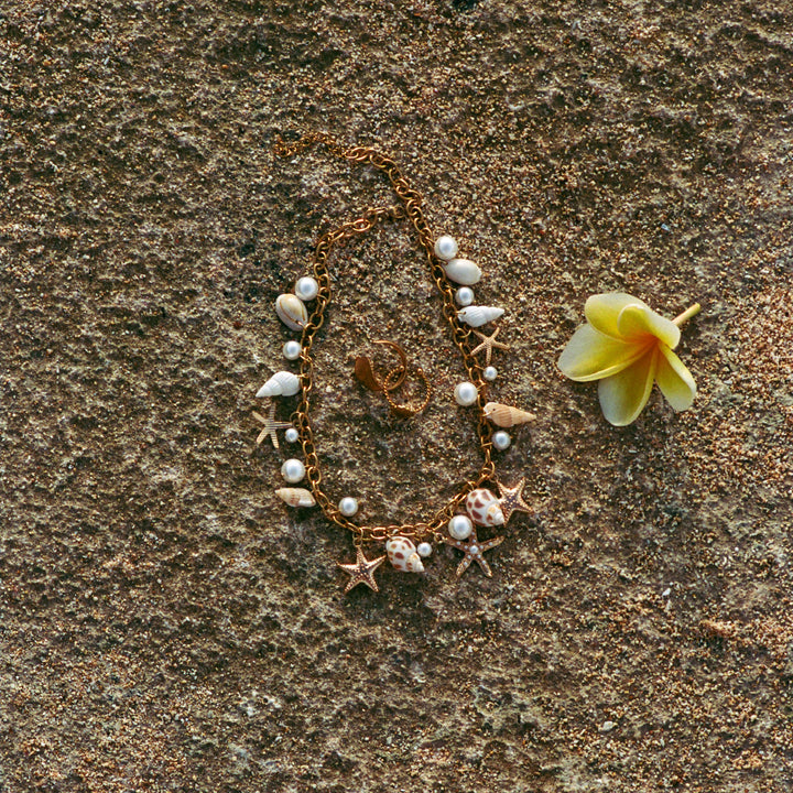 Penny - Seashell Ring Adjustable Stainless Steel