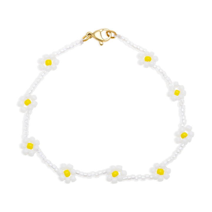 Lise - Flower Bead Bracelet