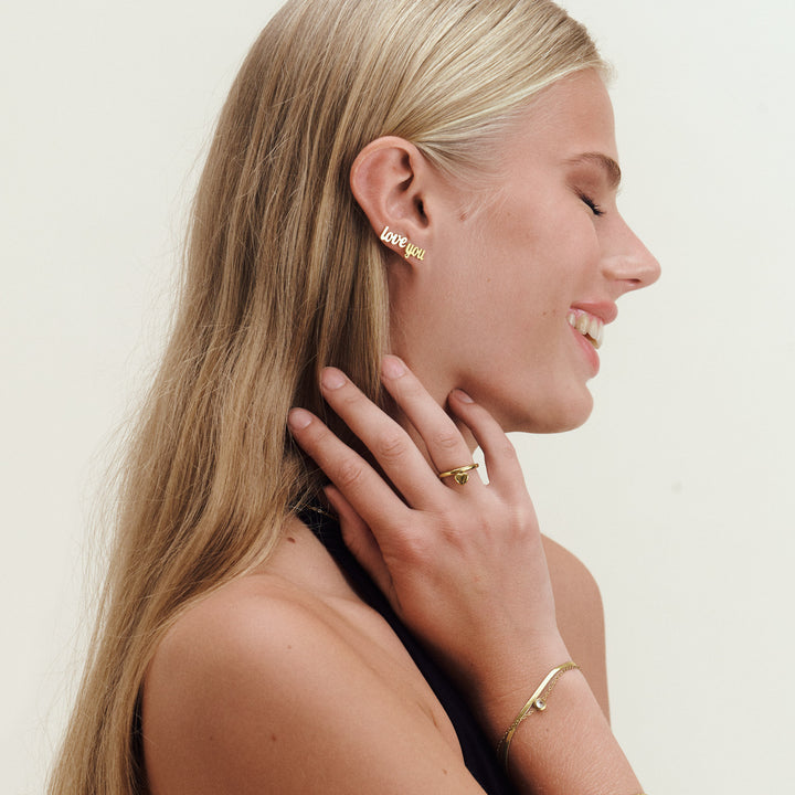 Iselin - Heart Ring Stainless Steel