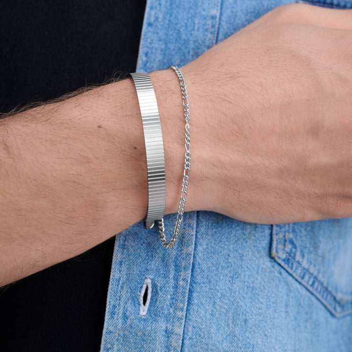 Hugo - kæde armbånd rustfrit stål