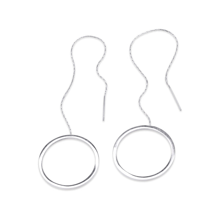 Tiril - Circle Chain Earrings Stainless Steel