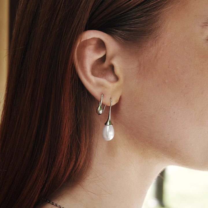 Janni - Pearl Earrings Stainless Steel