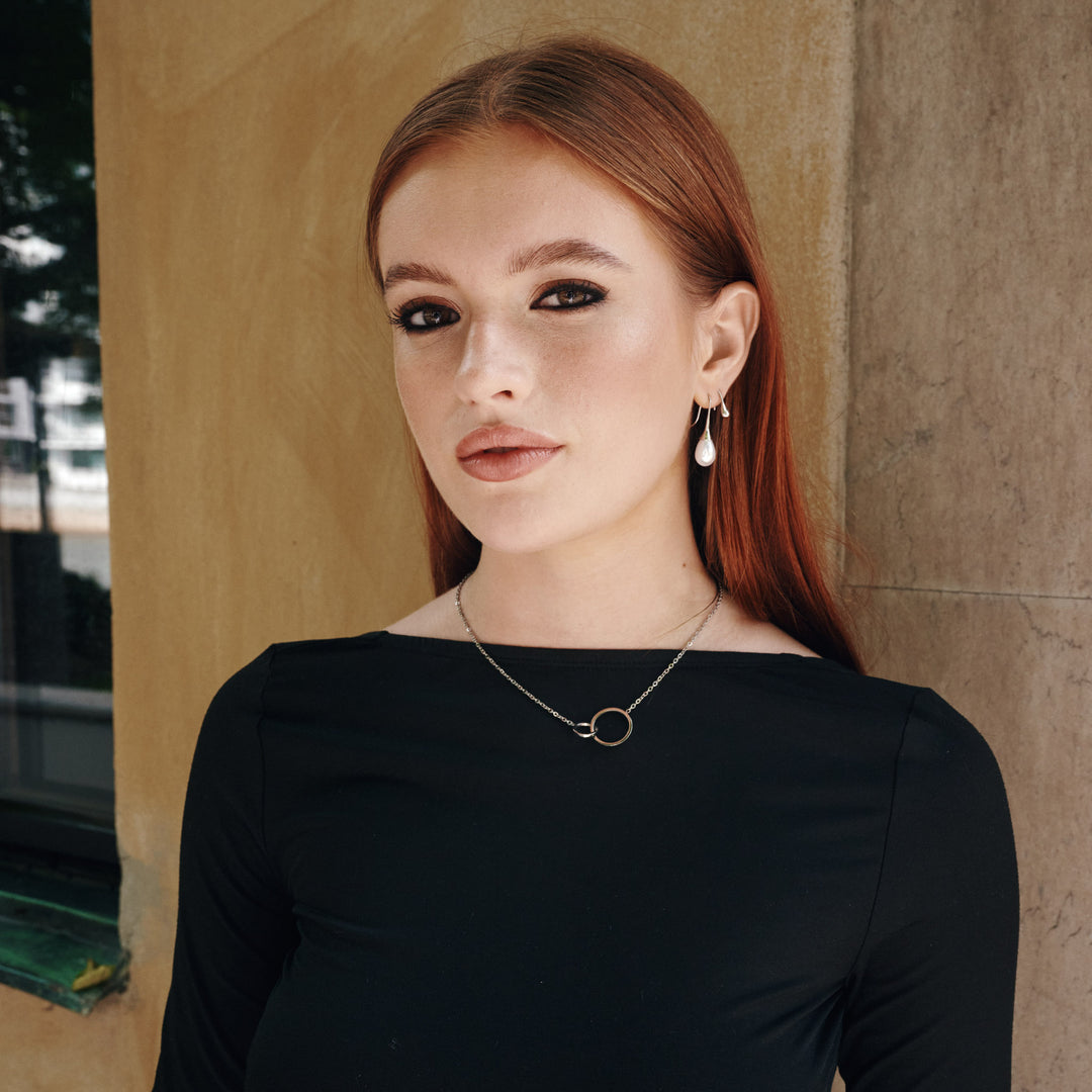 Janni - Pearl Earrings Stainless Steel