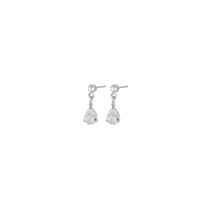 Roslyn - Crystal Stud Earrings Stainless Steel