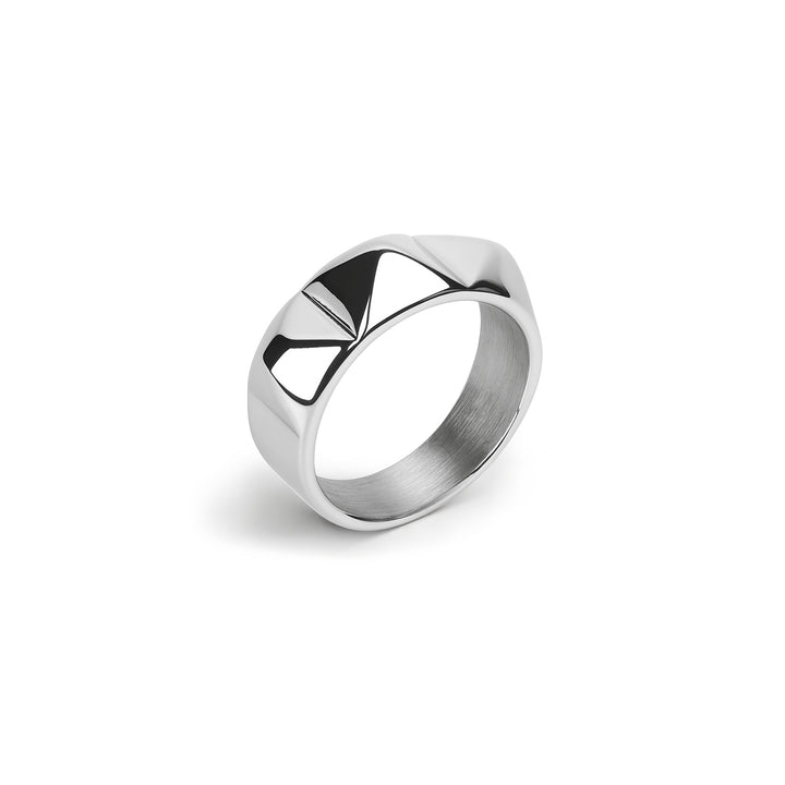 Ru - Spike Ring Rustfrit Stål