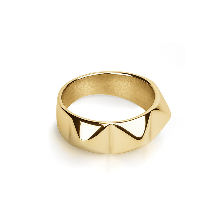 Ru - Spike Ring Rustfrit Stål