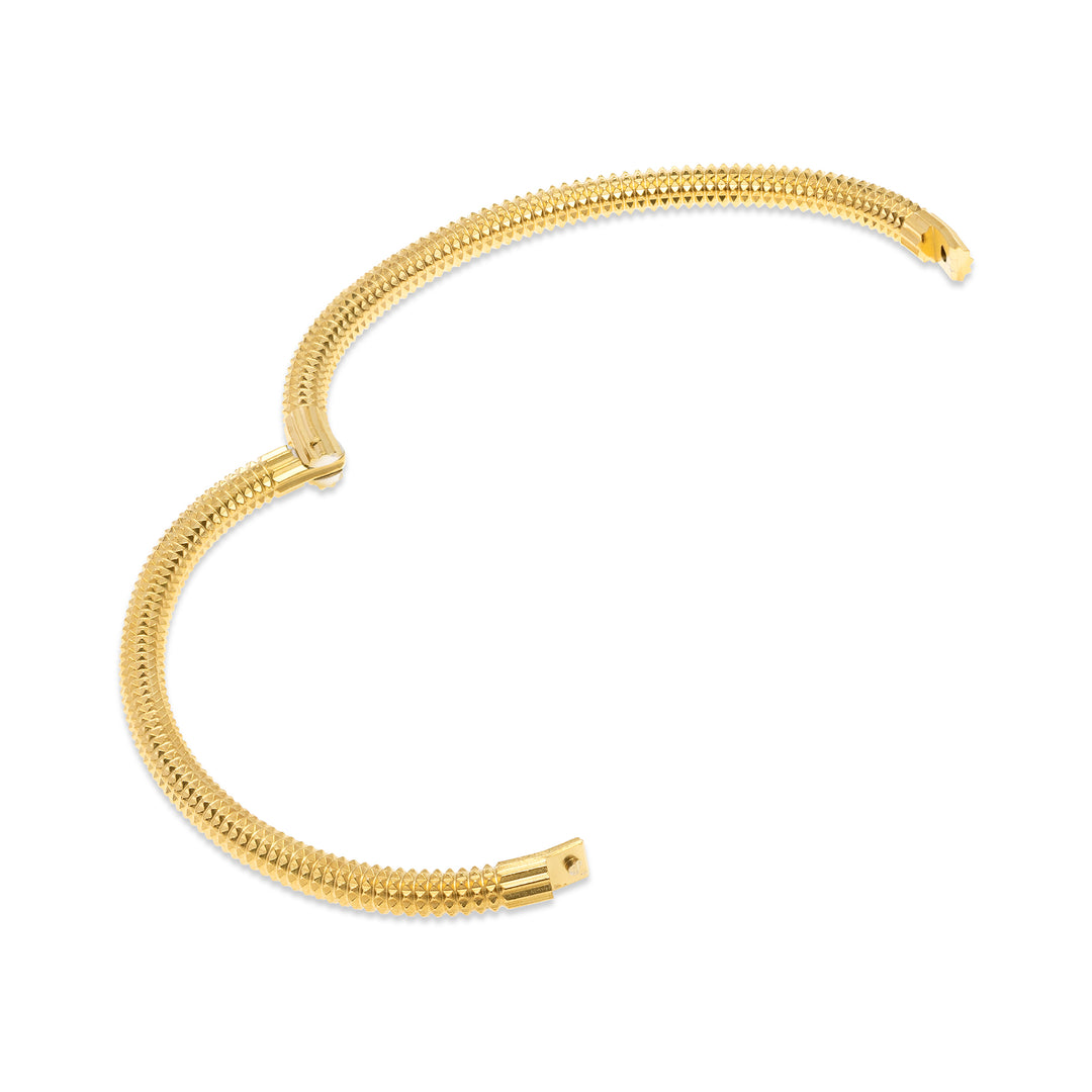 Laerke - Rundet Armbånd Rustfrit Stål