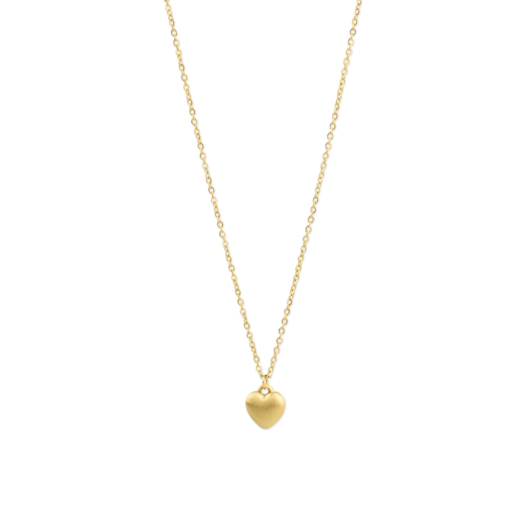 Bellamy - Hjerte Halskæde Rustfrit Stål