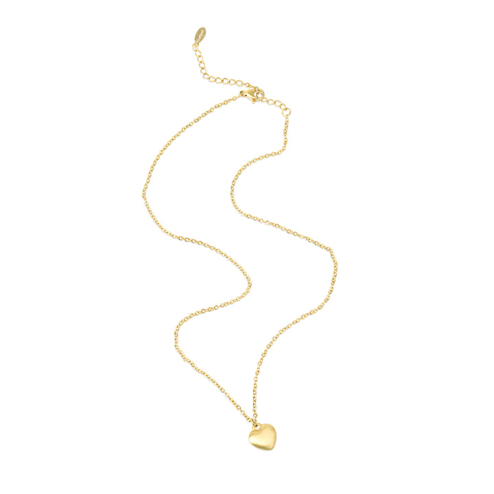 Bellamy - Hjerte Halskæde Rustfrit Stål