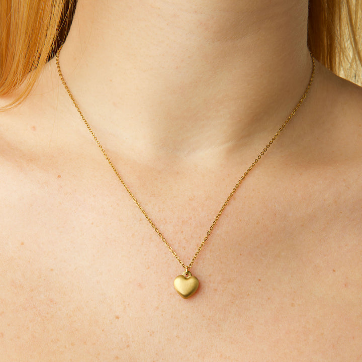 Bellamy - Hjerte Halskæde Rustfrit Stål