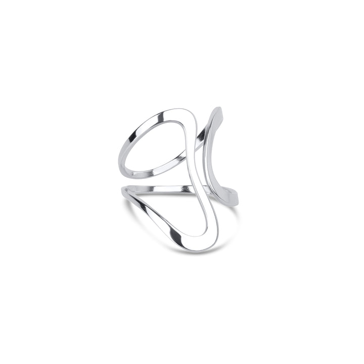 Minou - Abstrakt Ring Rustfrit Stål