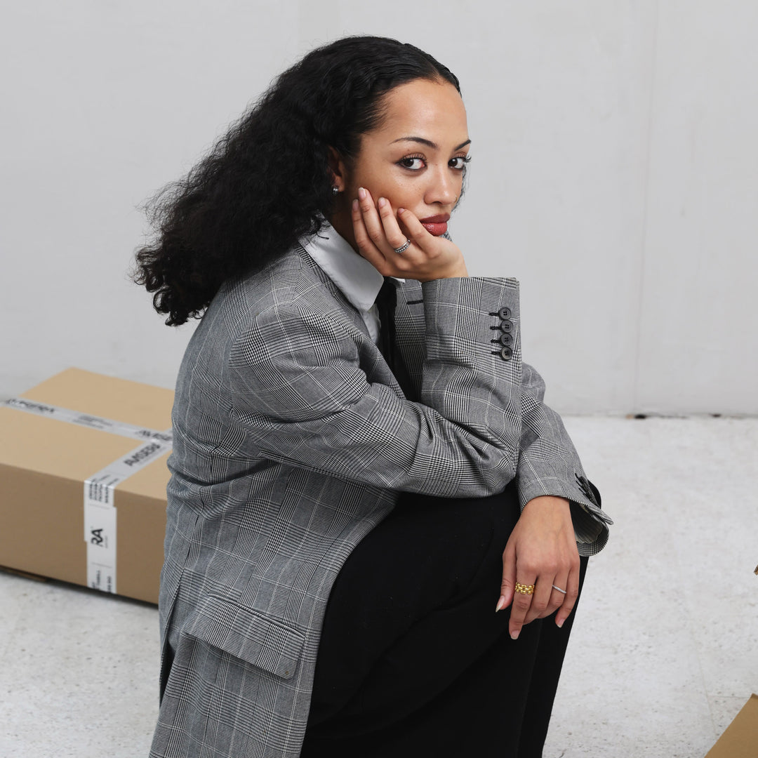 Maggie - Struktur Ring Rustfrit Stål