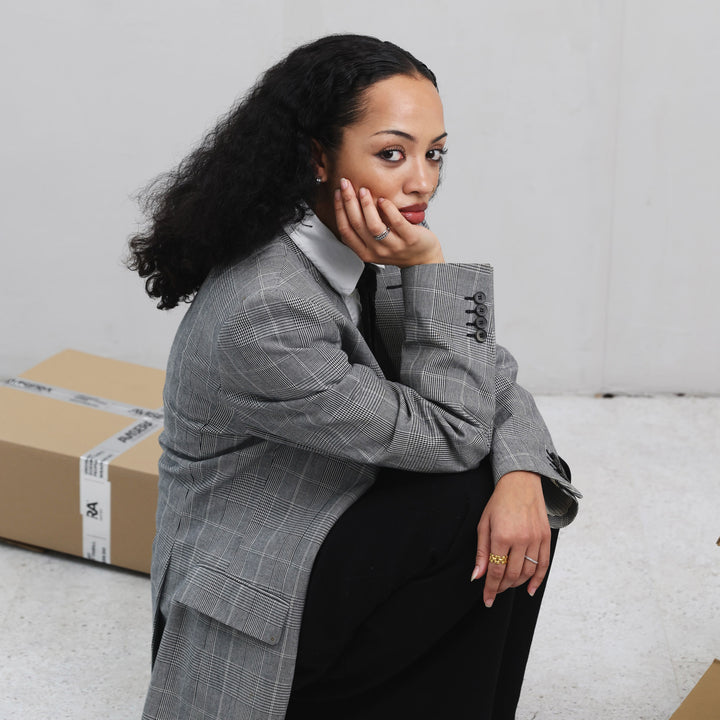 Maggie - Struktur Ring Rustfrit Stål