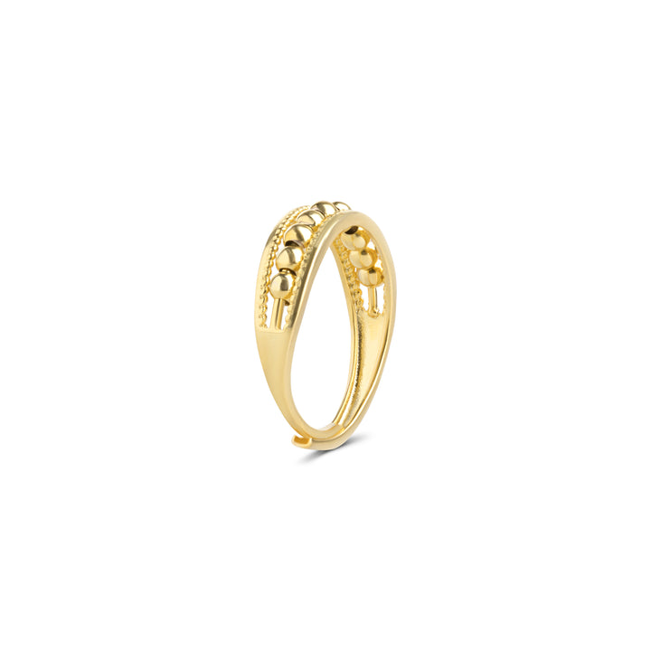 Maggie - Struktur Ring Rustfrit Stål