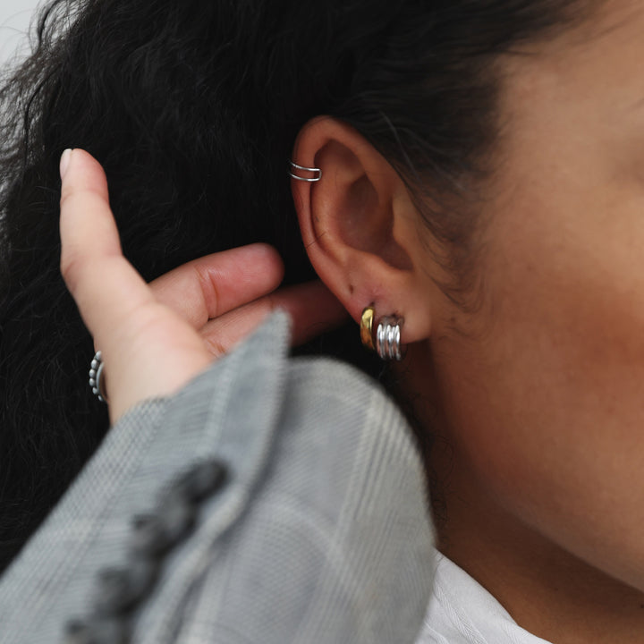 Emme - Delicate Ear Cuff Stainless Steel