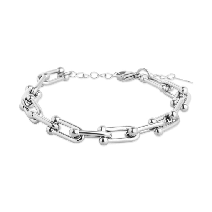 Betty - Papirclips Link Armbånd Rustfrit Stål