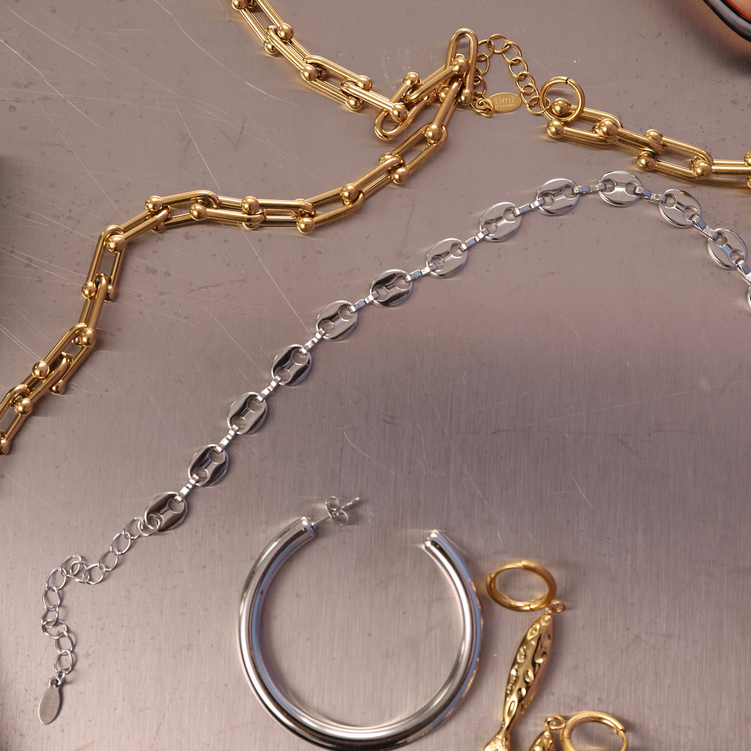 Amie - Link Chain Bracelet Stainless Steel
