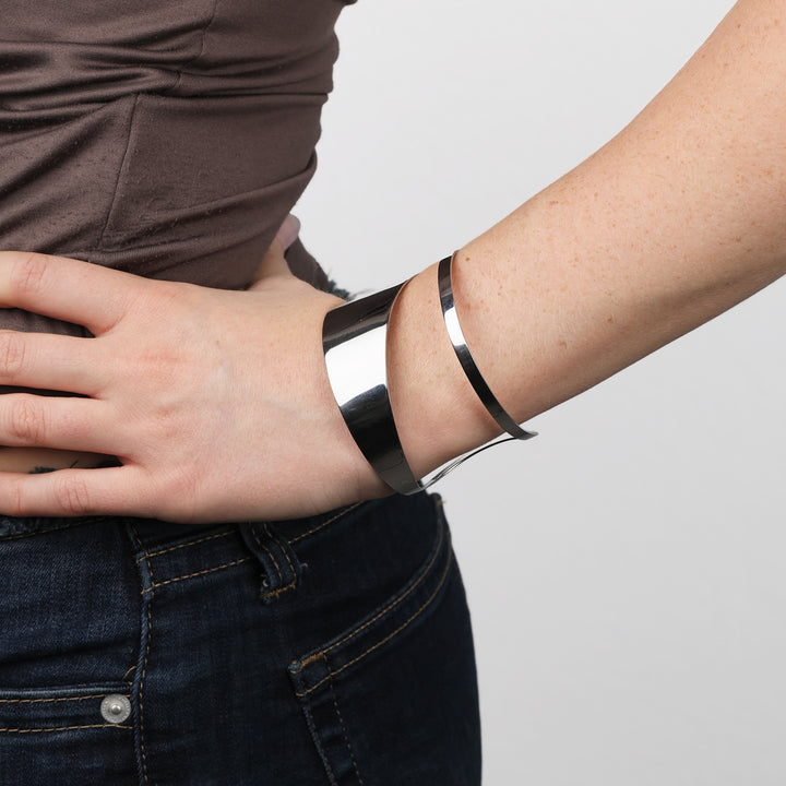 Krista - Chunky armbånd i rustfrit stål