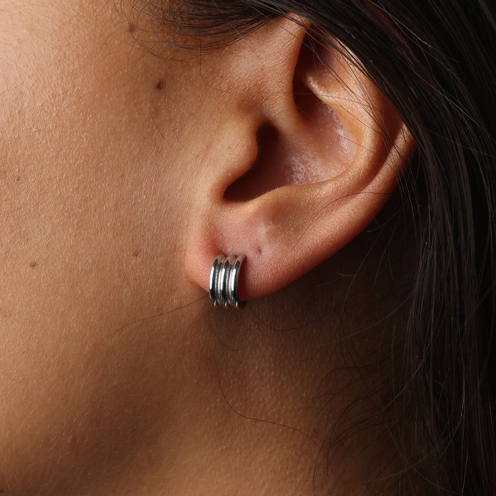 Pistol - Flerlags Ørestikker i Rustfrit Stål