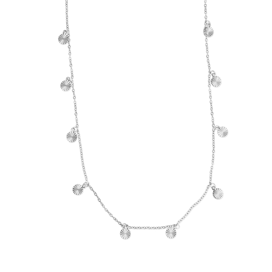 Liv - Coin Charm Necklace Stainless Steel