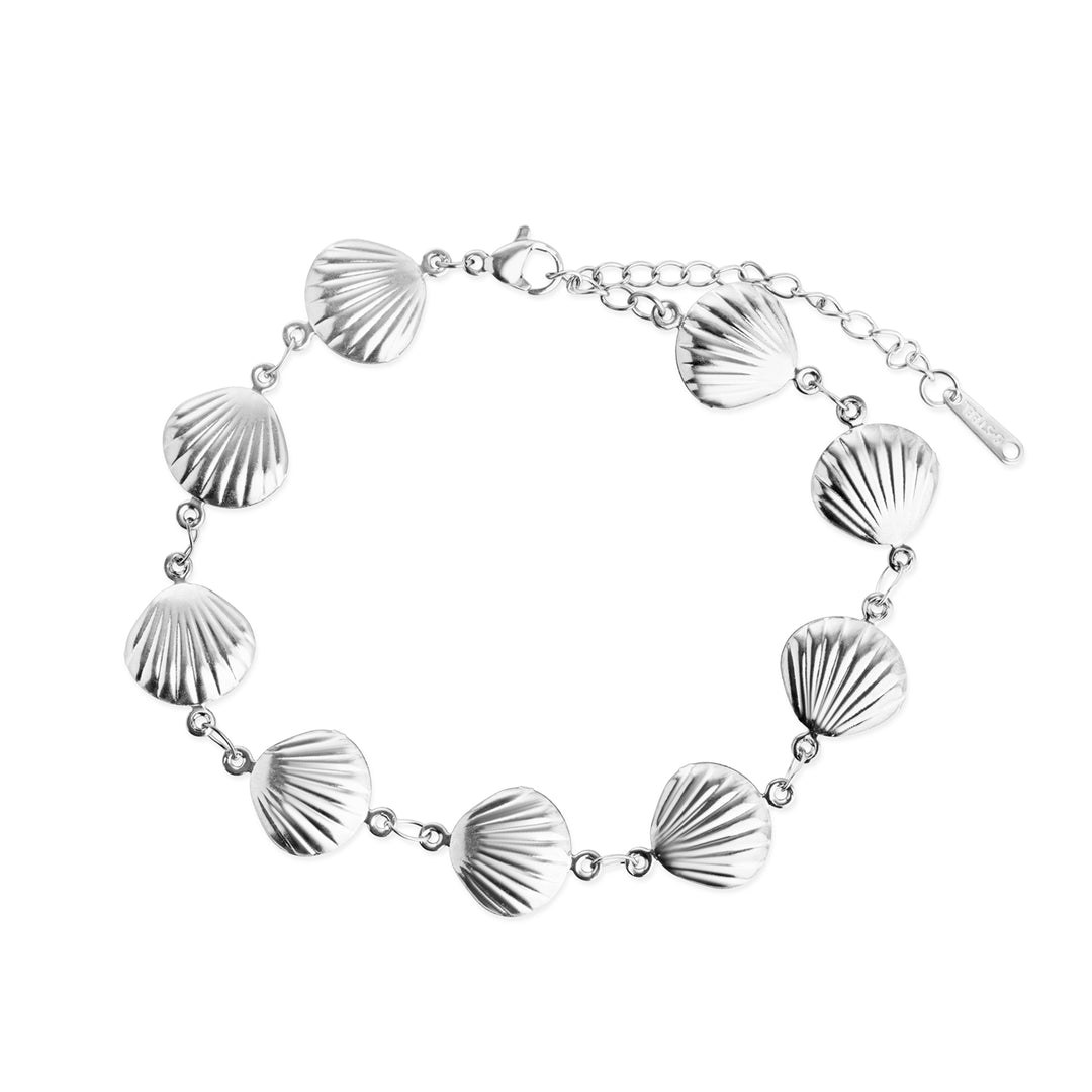Estrid - Shell Bracelet in Stainless Steel | Timi of Sweden