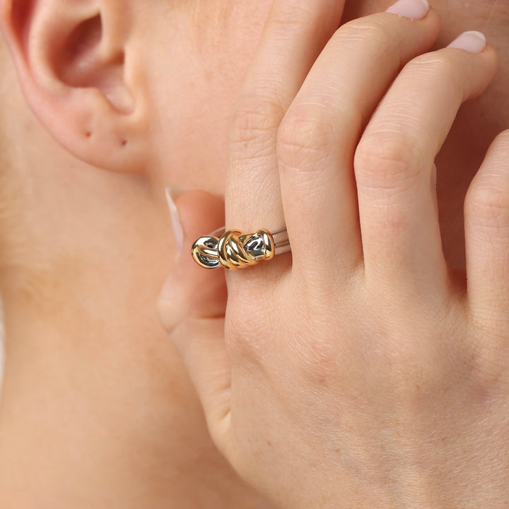 Kelly - Knot Ring Stainless Steel