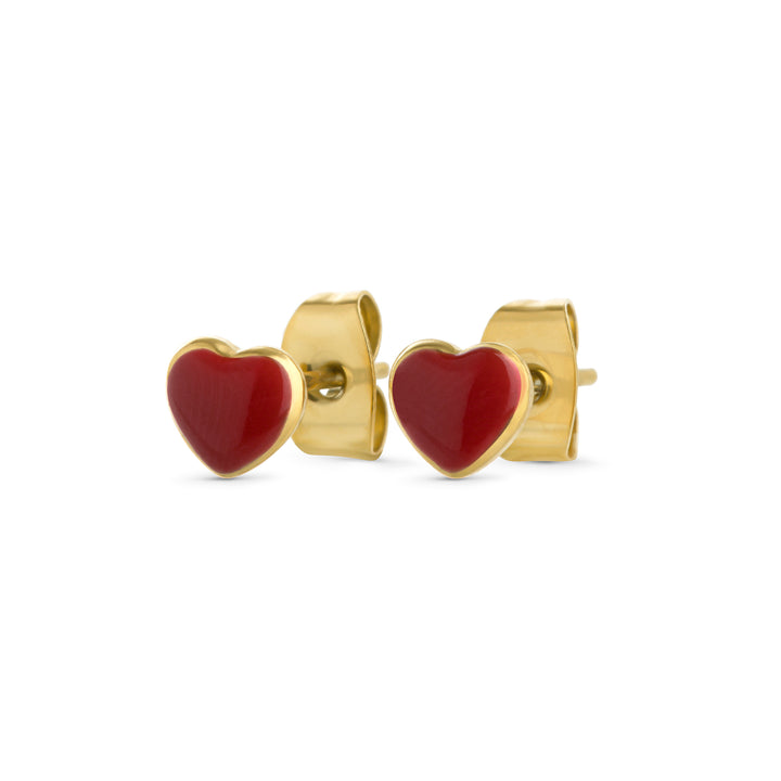 Ester - Heart Earrings Stainless Steel