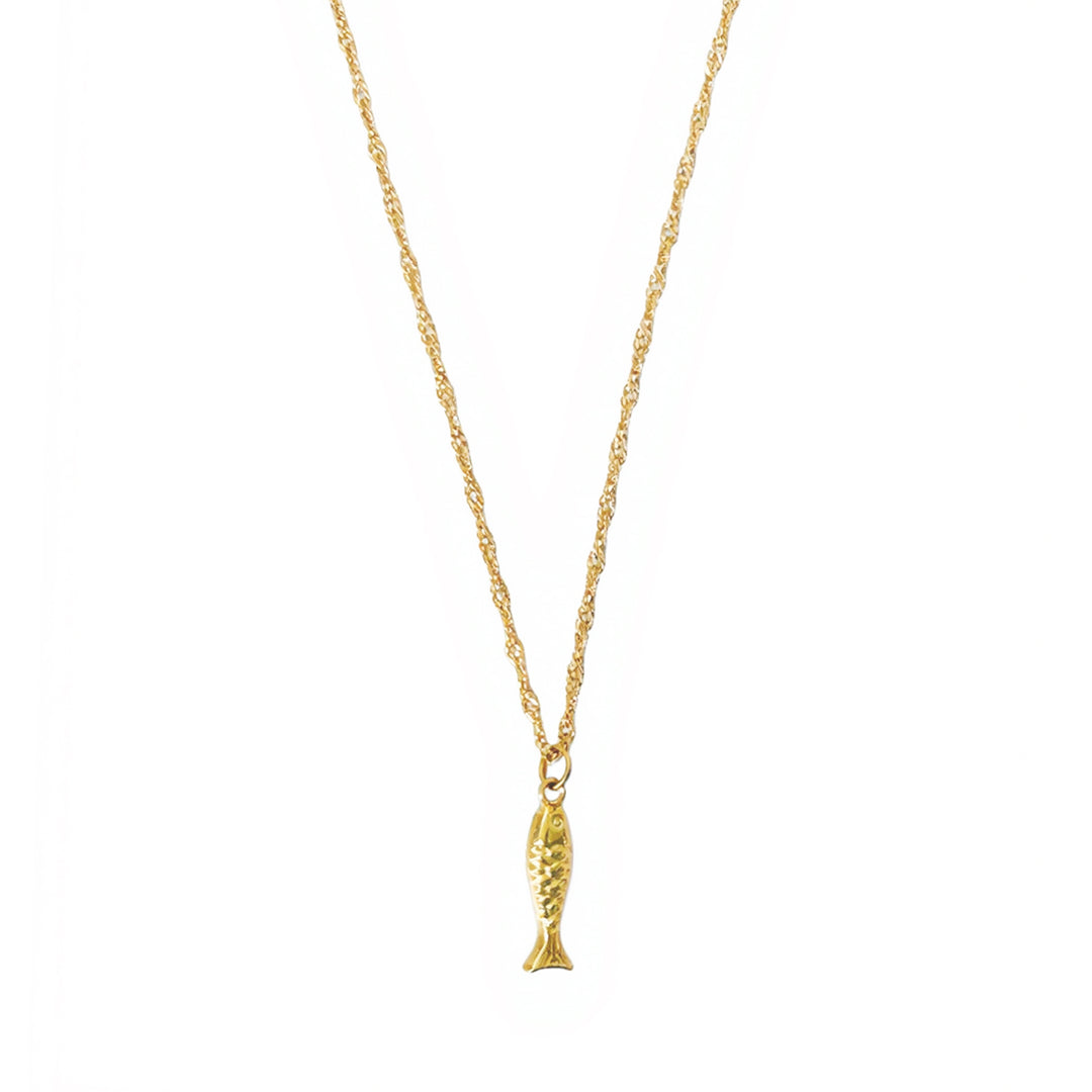 Erna - Fish Necklace Stainless Steel