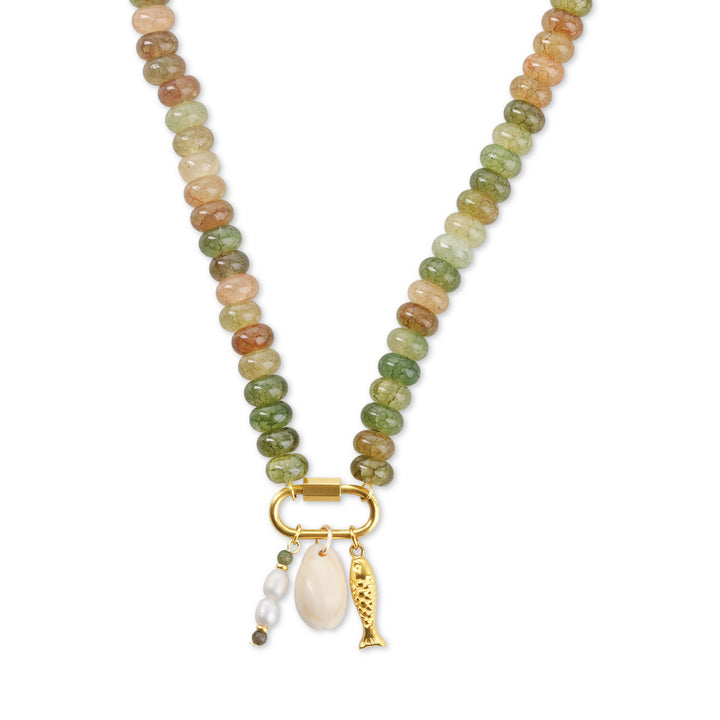 My - Ocean Bead Necklace Stainless Steel