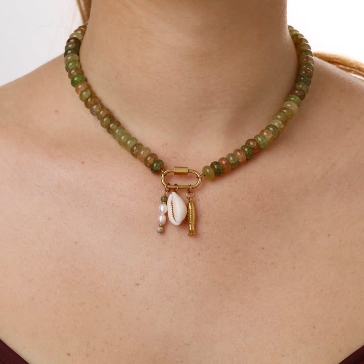 My - Ocean Bead Necklace Stainless Steel