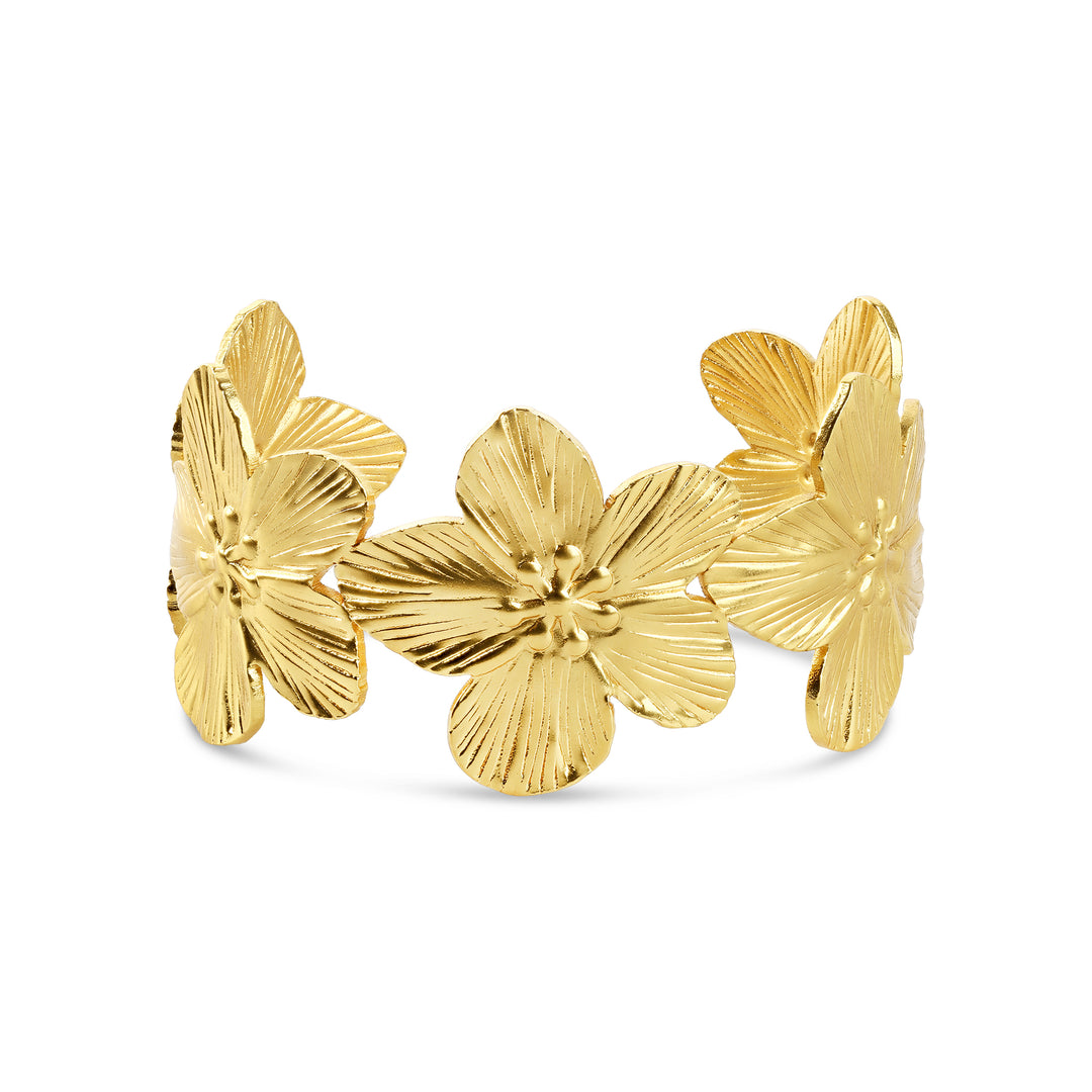 Alva - Flower Bracelet Stainless Steel