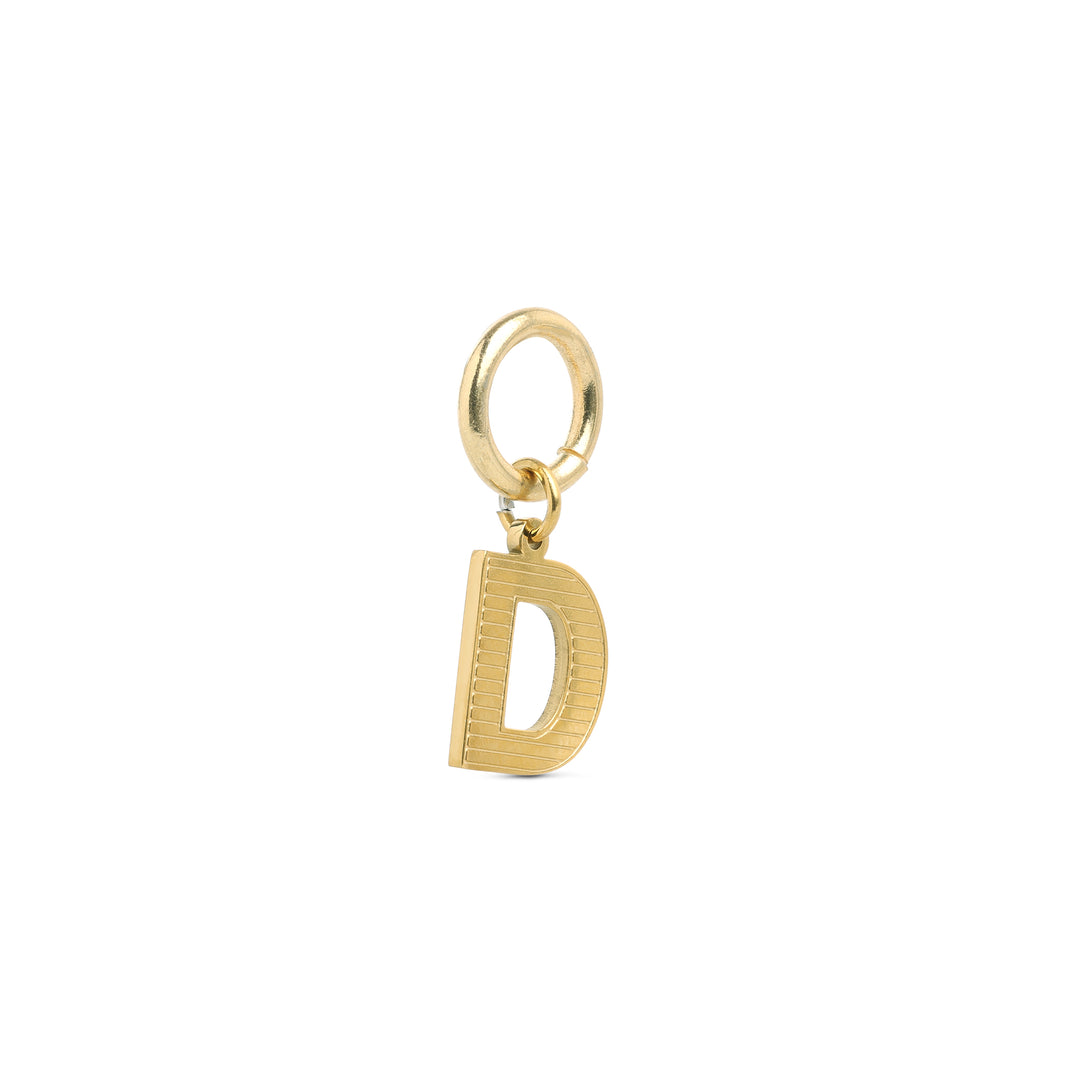 Sanya - Initital Charm Gold Stainless Steel