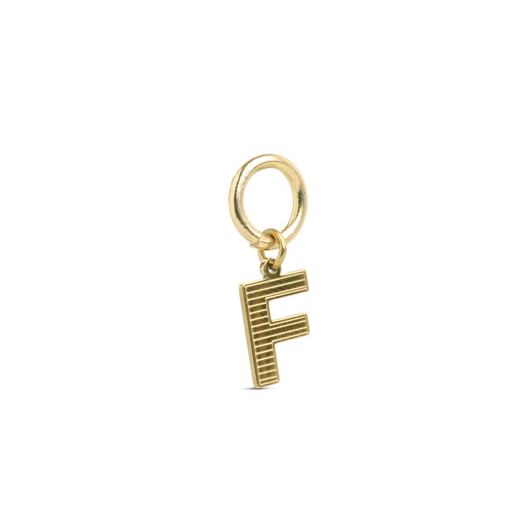 Sanya - Initital Charm Gold Stainless Steel
