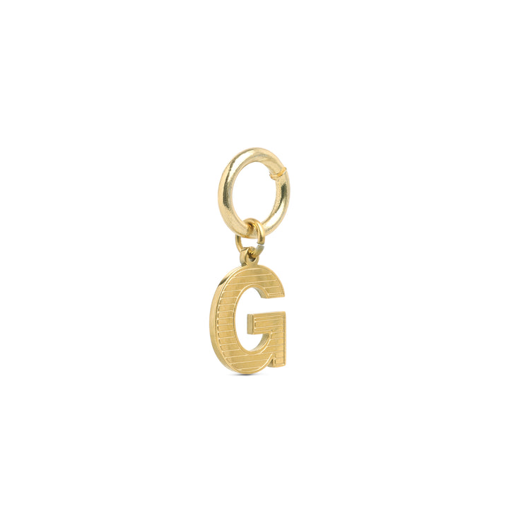 Sanya - Initital Charm Gold Stainless Steel