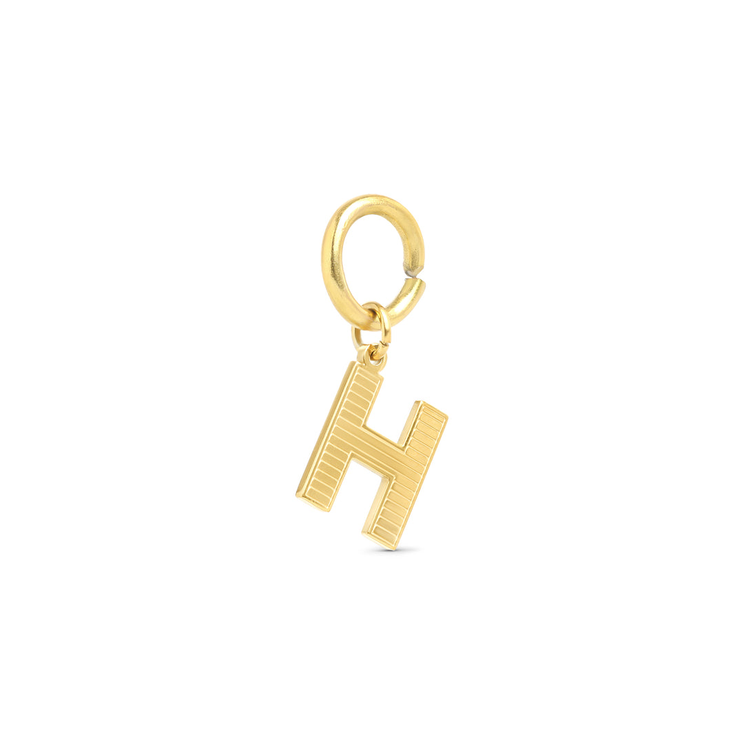 Sanya - Initital Charm Gold Stainless Steel
