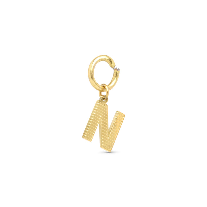 Sanya - Initital Charm Gold Stainless Steel
