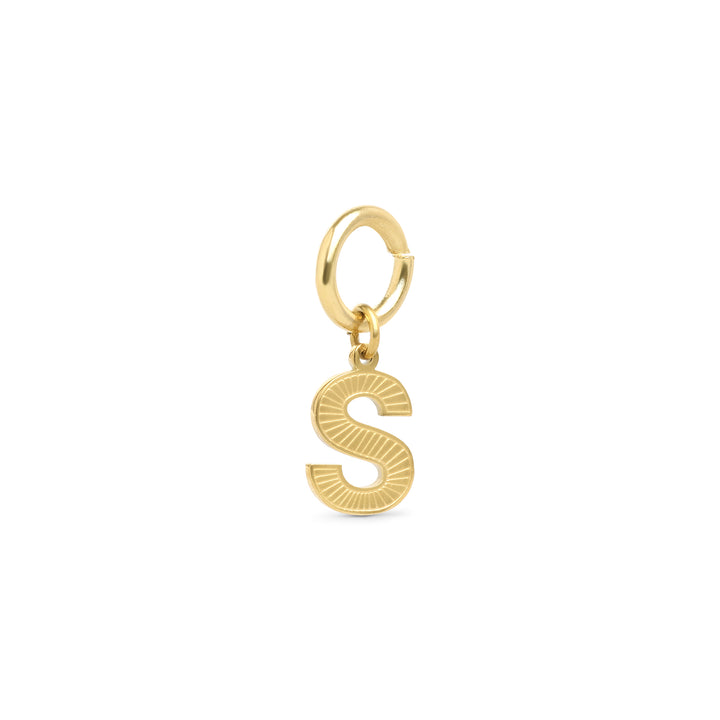 Sanya - Initital Charm Gold Stainless Steel
