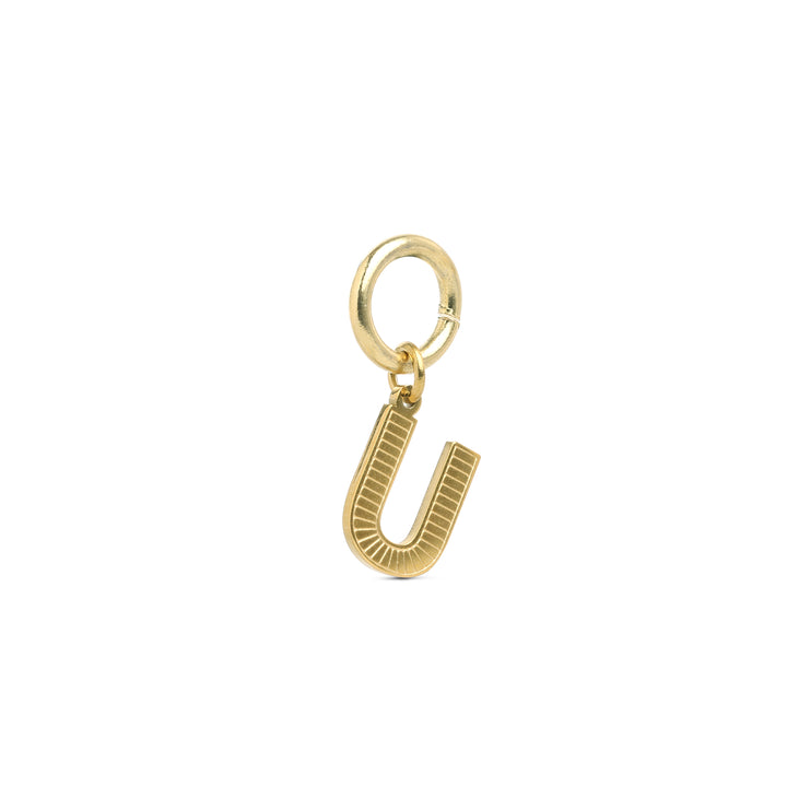 Sanya - Initital Charm Gold Stainless Steel