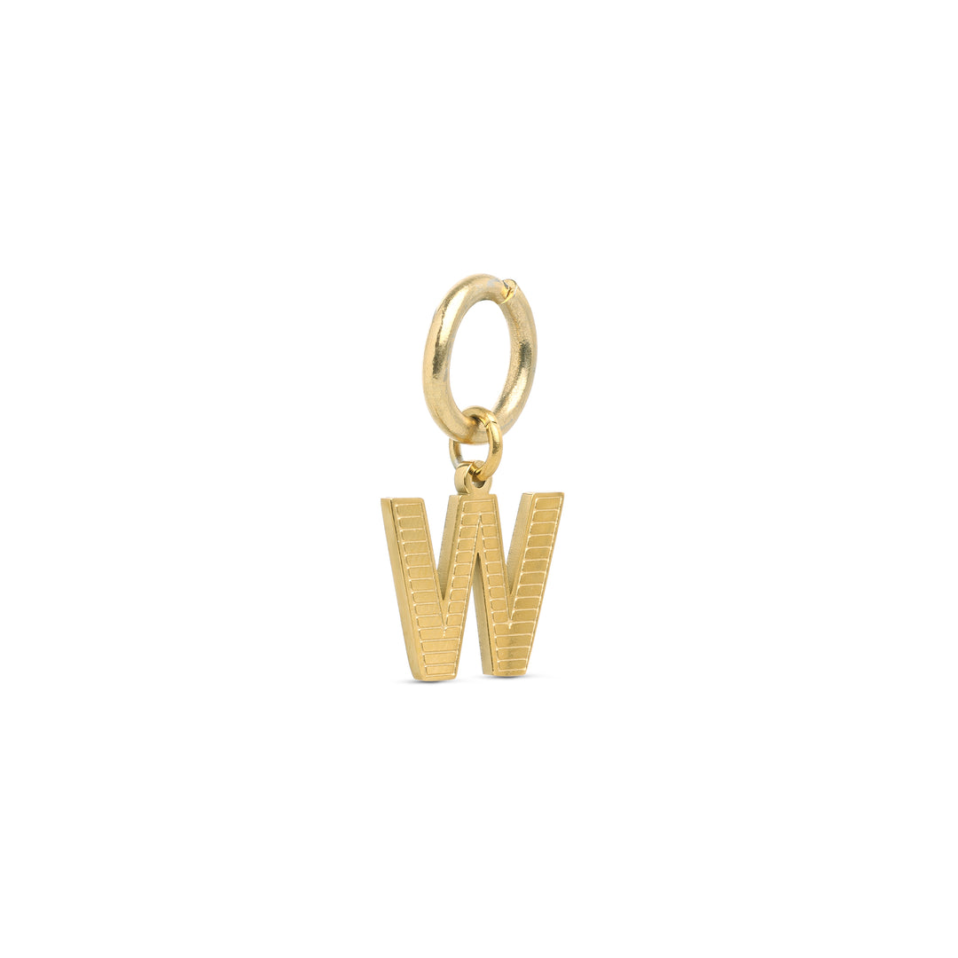 Sanya - Initital Charm Gold Stainless Steel