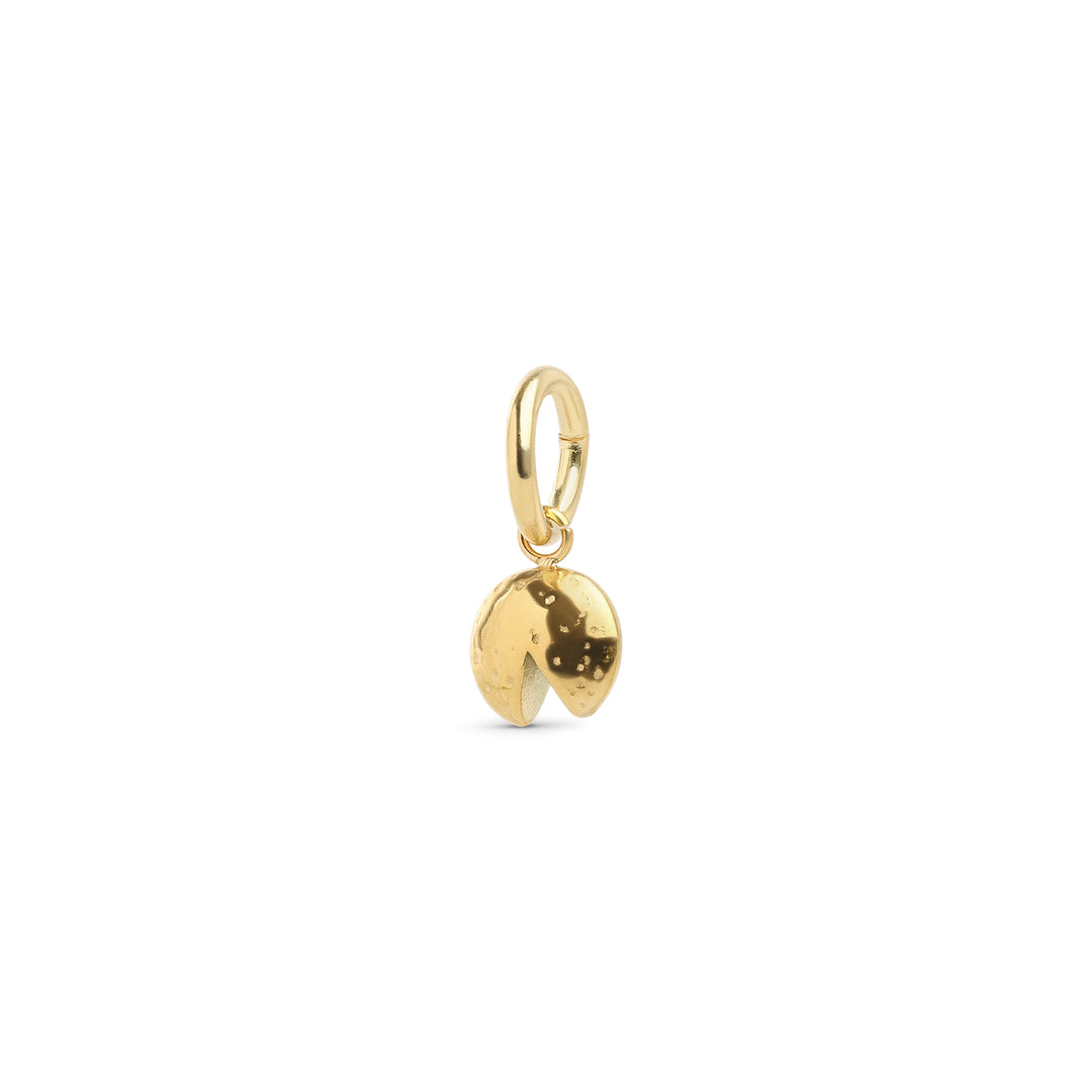 Minoo - Fortune Cookie Charm i rustfrit stål